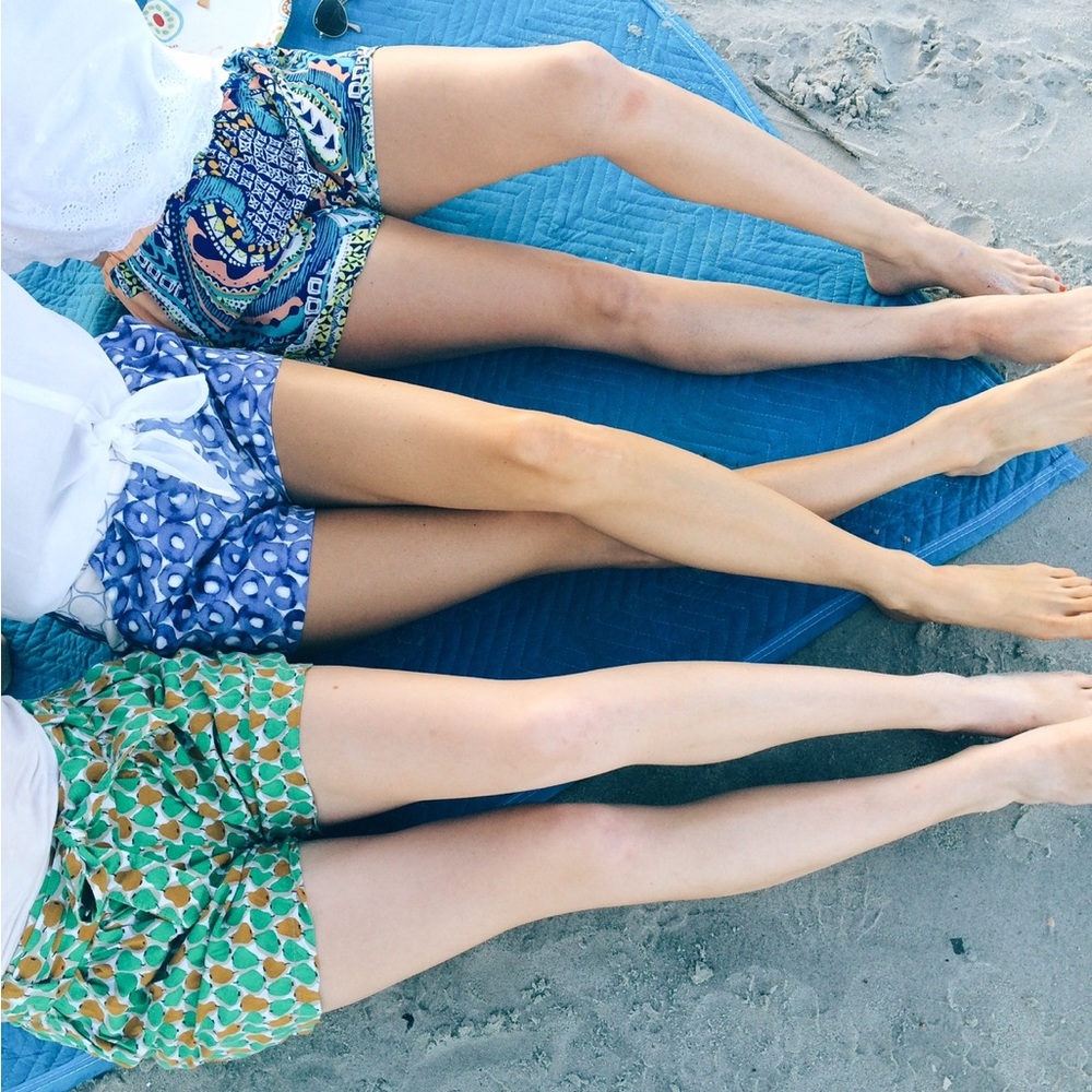 Anthropologie Daughters of the Liberation Pear Shorts